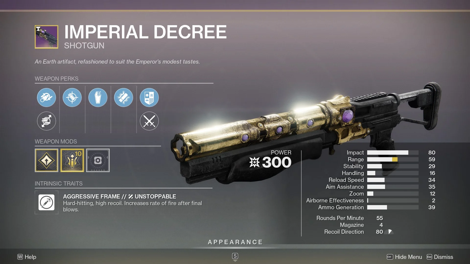 Imperial Decree Shotgun