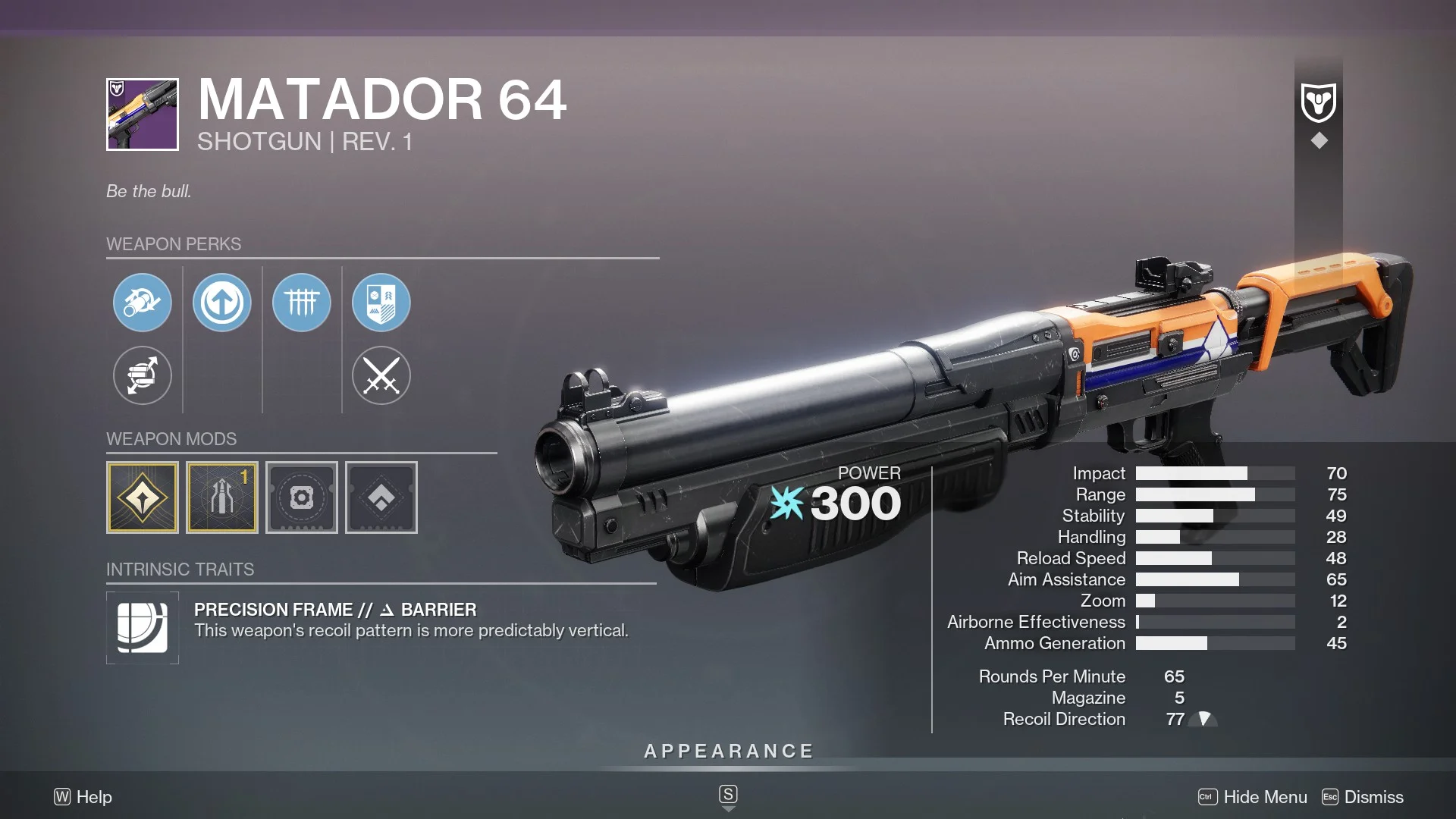 Matador 64 Shotgun