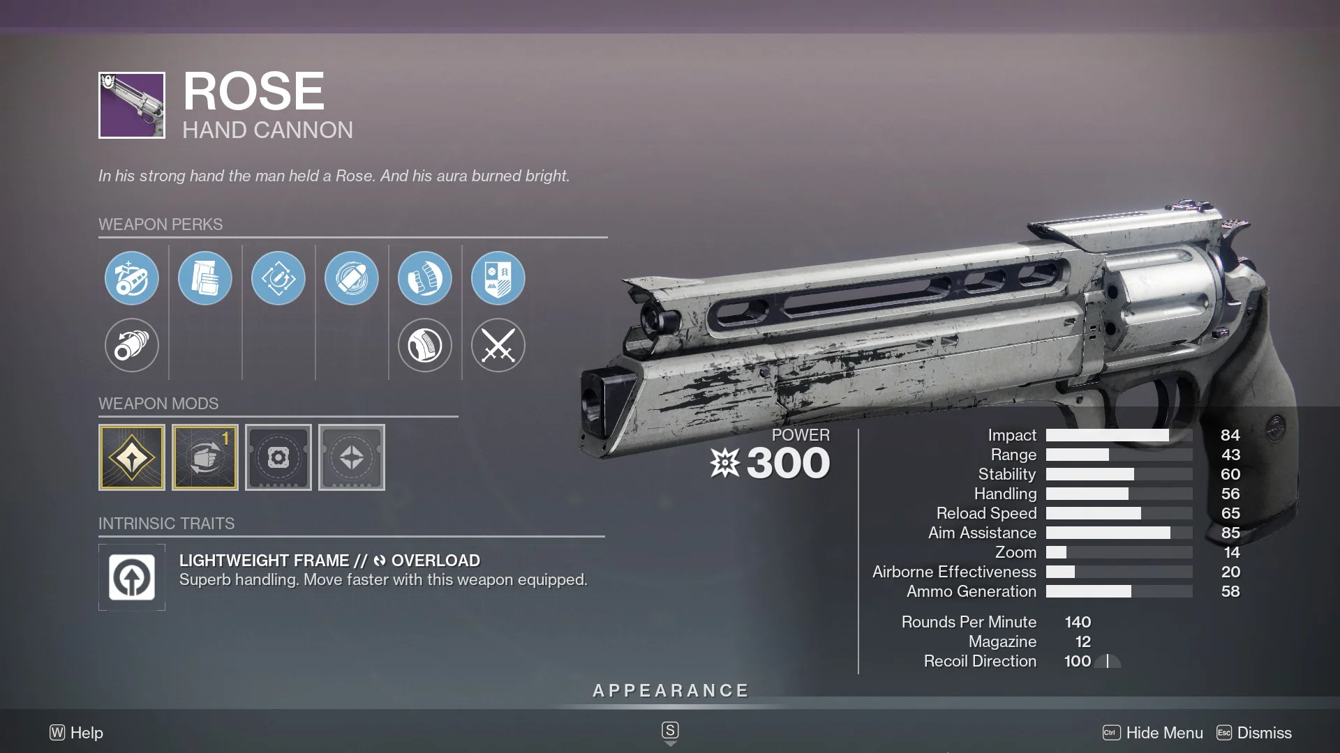 Rose Hand Cannon