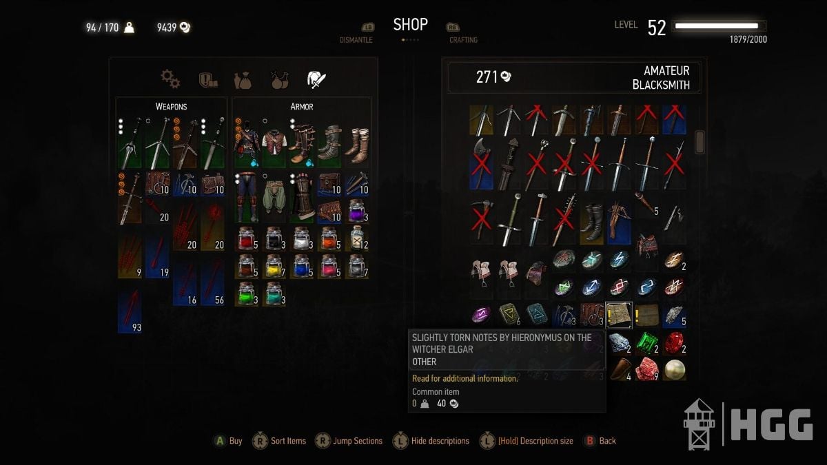 The Witcher 3 Wolf School Gear Guide High Ground Gaming