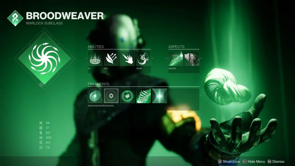 Strand Broodweaver Warlock Subclass