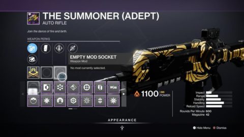 Destiny 2 | Everything You Need to Know About Adept Mods and Weapons ...