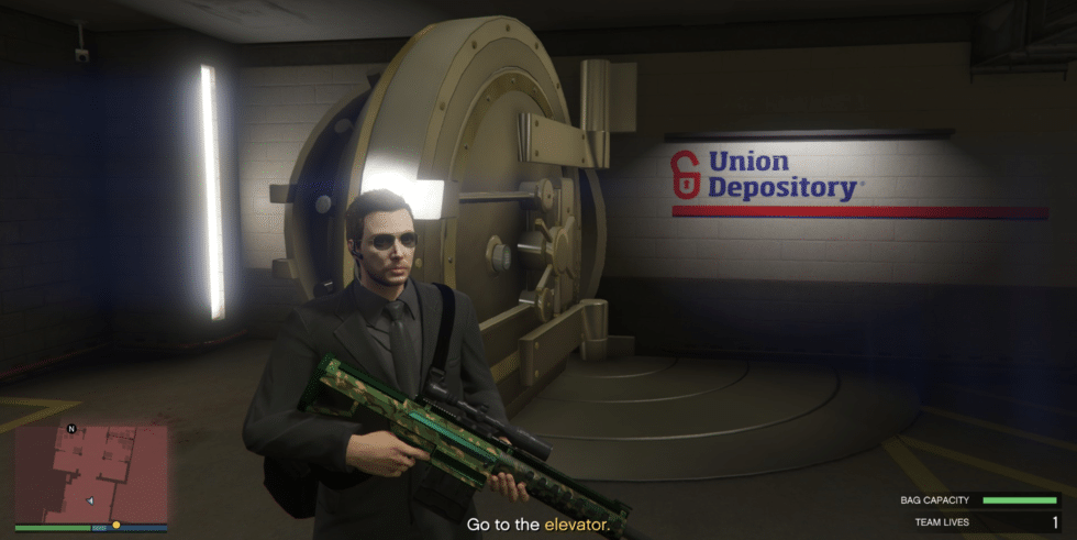 GTA Online Heist: The Union Depository Contract [Solo] | High Ground Gaming