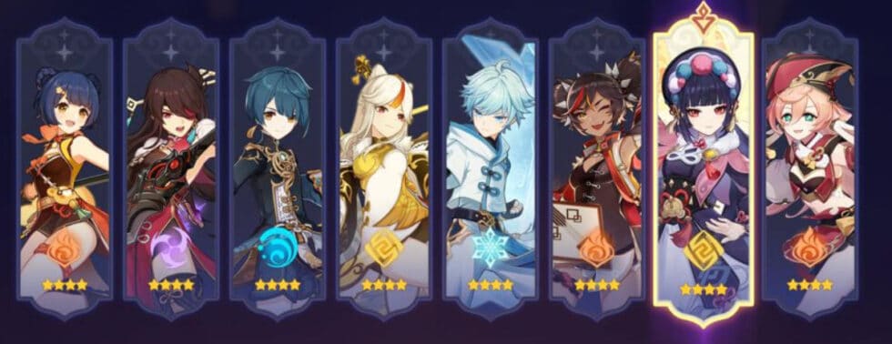 10 Best 4 Star Characters In Genshin Impact High Ground Gaming