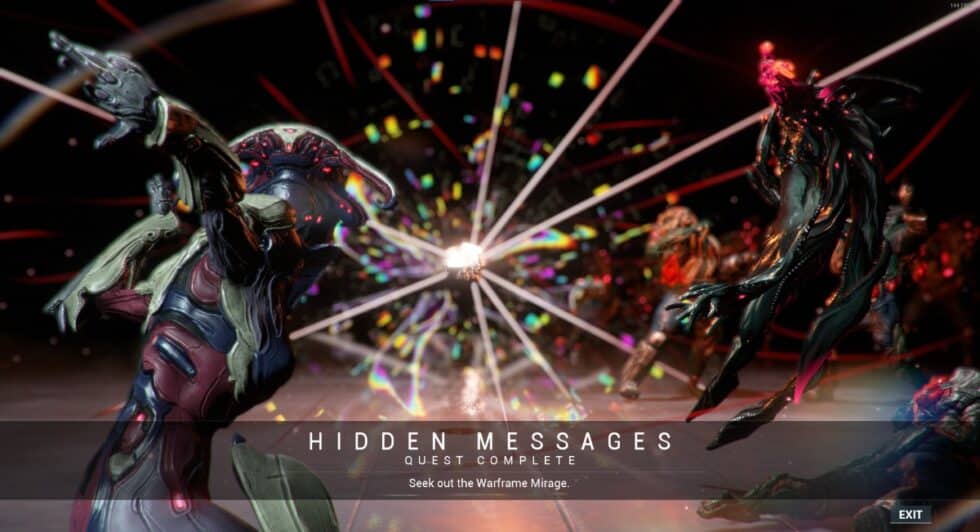Warframe Hidden Messages Quest Walkthrough
