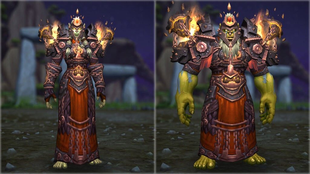 WoW Shaman Transmog Conqueror's Worldbreaker Regalia