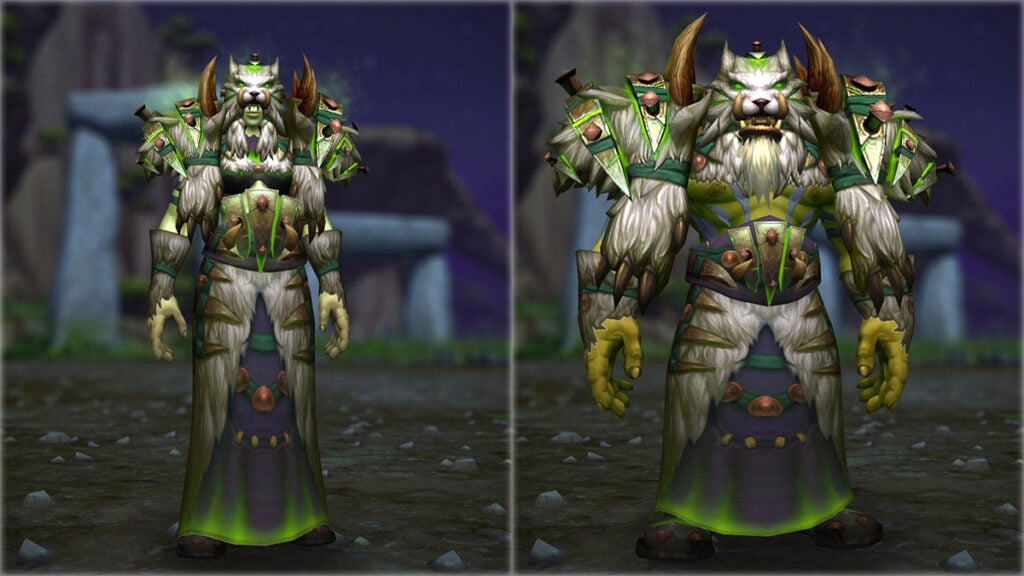 WoW Shaman Transmog Grievous Gladiator's Ringmail Armor