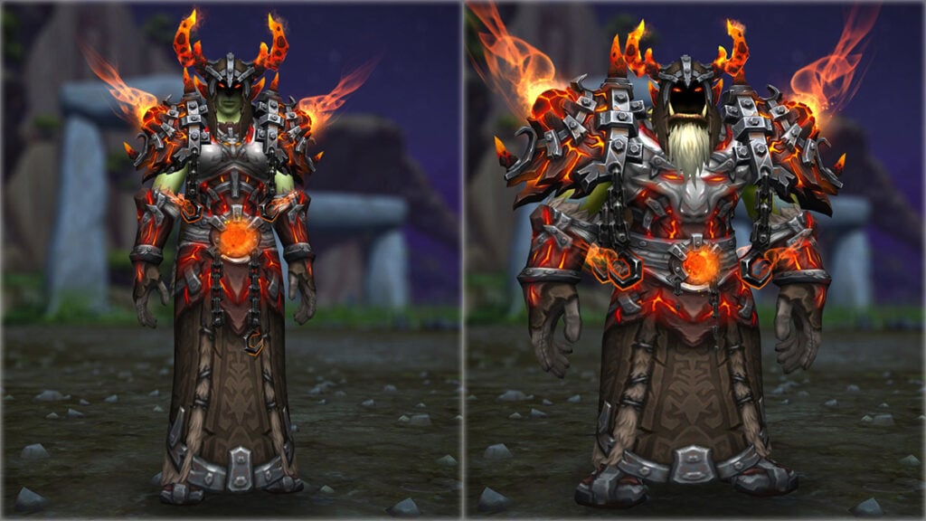 WoW Shaman Transmog Regalia of Shackled Elements