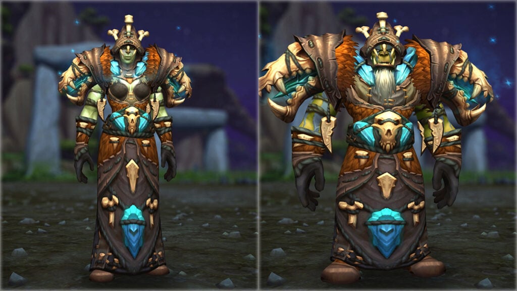 WoW Shaman Transmog Spiritwalker's Regalia