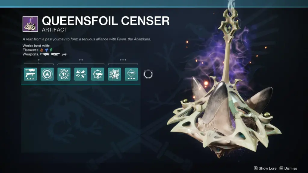 Queensfoil Censer Artifact