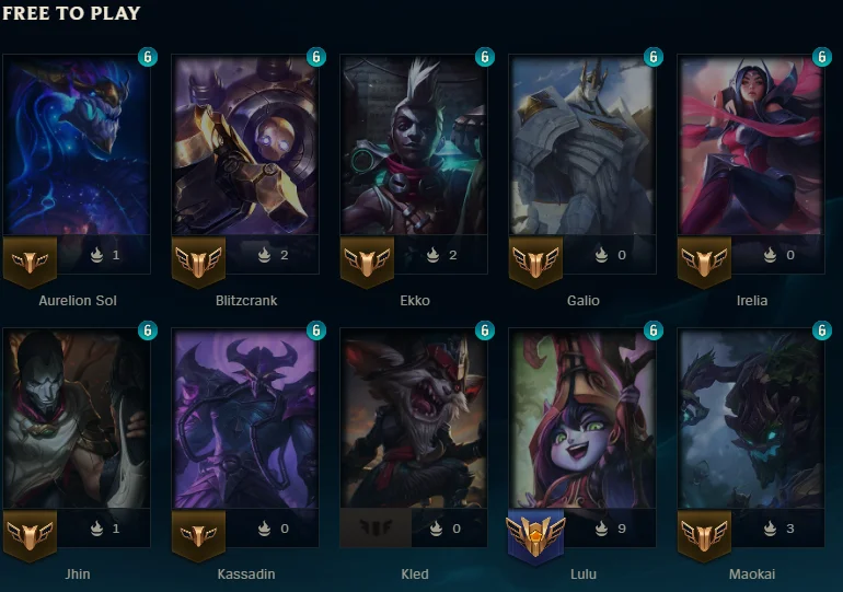 june 12 champion rotation pool
