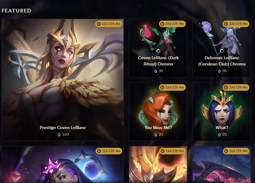mythic shop 