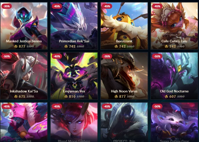 skin sale june 12