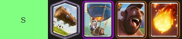 S Tier Cards