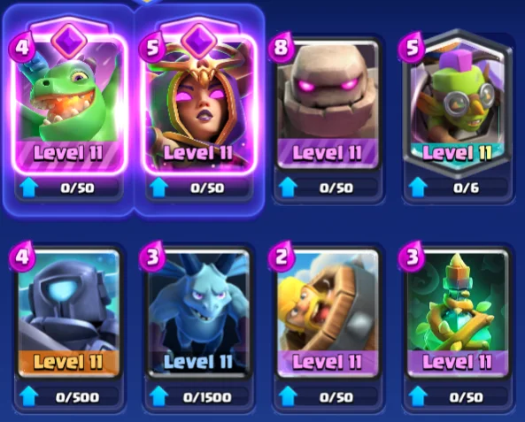 Baby Dragon + Golem deck
