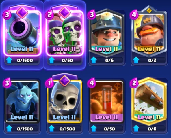 Miner + Wall Breakers cards