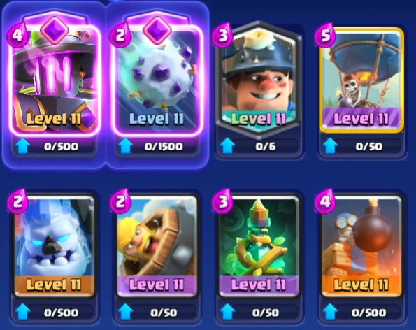 Miner + Balloon/Furnace cards