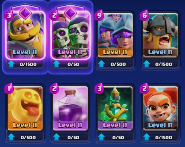 Three Musketeers + Wall Breakers/Wild Barbarians Deck