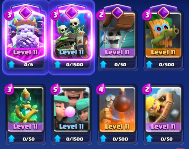 Royal Ghost + Skeleton Barrel Deck