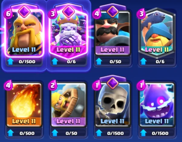 Royal Ghost + Royal Giant Deck