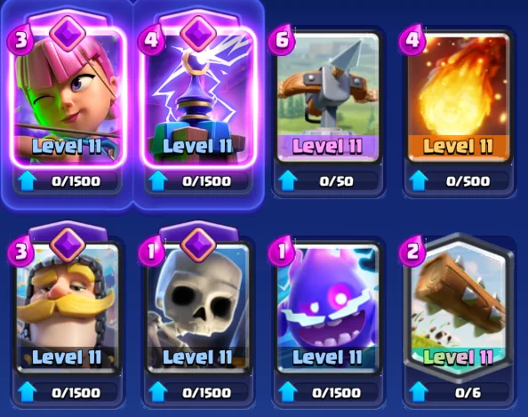 X-Bow + Tesla/Archers Deck