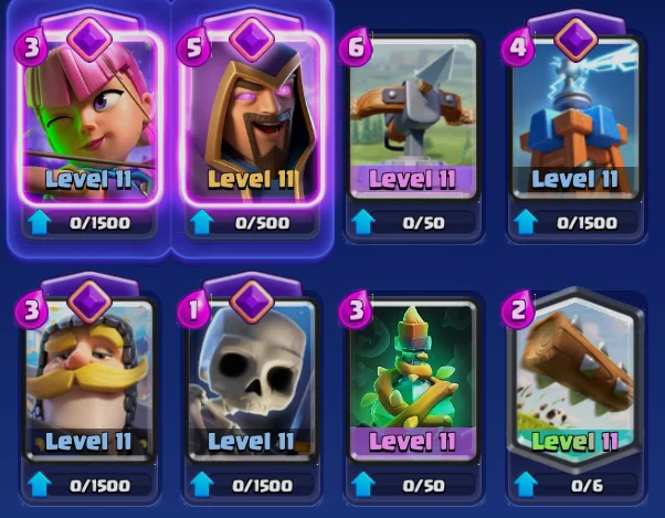 X-Bow+ Archers/Wizard Deck