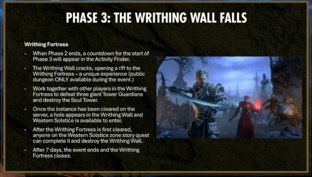 Writhing Wall Phase 3