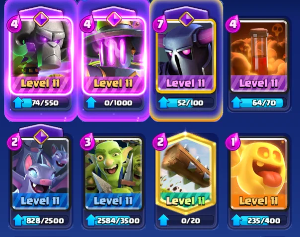 Battle Ram and P.E.K.K.A. and Furnace Deck