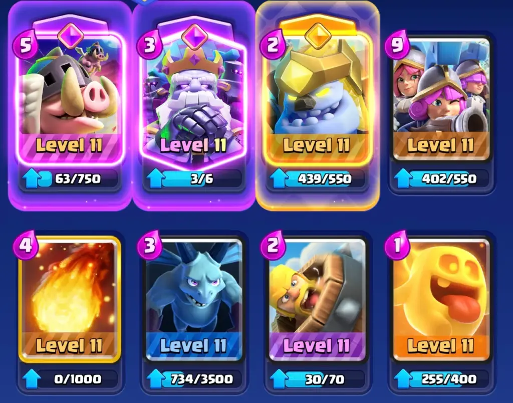 Evo Royal Ghost + Evo Bats Heroic Ice Golem Deck