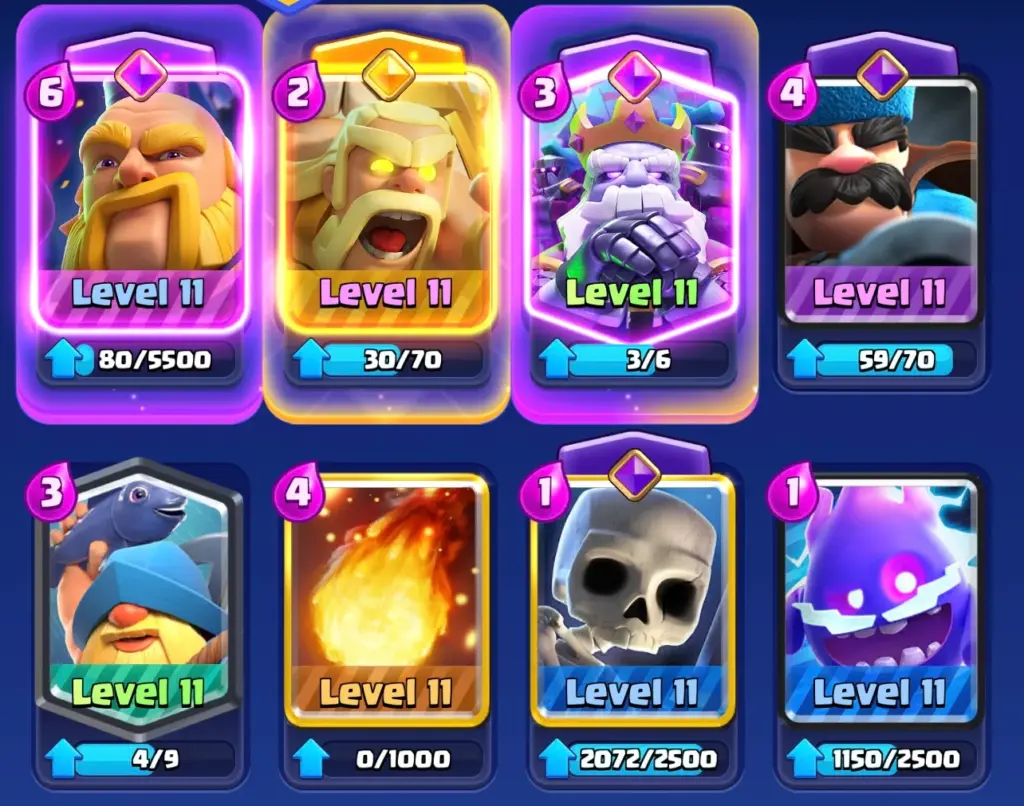 Royal Giant Bridge Spam Deck